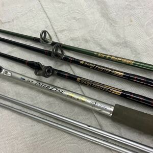 Miya Epock ショートロッド 400号-130 SHORT FIGHTER-Ⅱ 400号-150 600号-150 Daiwa SZ INTERLINE 深海 300-230 釣竿 船竿 まとめ売り