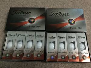 Titleist プロV1X 新品タイトリストボール 2023PRO V1X/2ダース(ローナンバー)