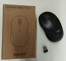 Logicool ロジクール Signature M550MGR グラファイト ワイヤレスマウス 無線 静音 長寿命 Bluetooth Logi Bolt 対応_画像3