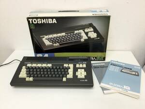 【東芝ホームコンピュータ】PASOPIA IQ MSX HX-20　６４k 通電確認　ジャンク品 ★昭和レトロ　HOME　COMPUTER　