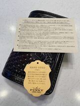 FUNNYファニー財布 サンセットビルフォード コーナークラフト BLACK CHERRY 財布 二つ折り本革 牛革 レザークラフト カービング 彫刻_画像8