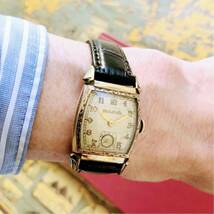 #2894【１円スタート】メンズ 腕時計 ブローバ BULOVA 金張り 動作品 アンティーク ヴィンテージ 15石 機械式 手巻き ゴールドF_画像4