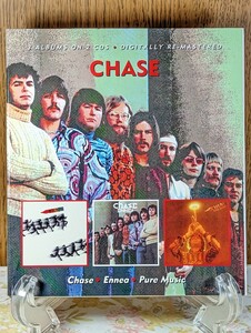 ** 海外盤デジタルリマスター チェイス/Chase 追跡 Chase・Ennea・Pure Music/3アルバム2CDS