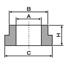 A=11MM B=11.3MM C=16.5MM H=6.4MM