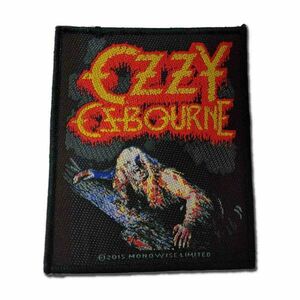 Ozzy Osbourne パッチ／ワッペン オジー・オズボーン Bark At The Moon