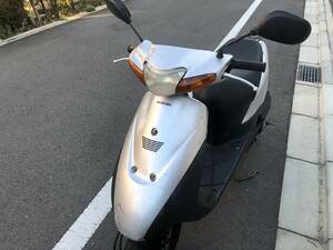 スズキ レッツ2 50cc シルバー 原付 原チャリ スクーター バイク　神奈川県大和市発