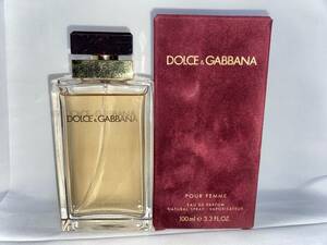 残量多　ドルチェ＆ガッバーナ　Ｄ＆Ｇ　プールファム　オードパルファム　ナチュラルスプレー　１００ｍｌ　