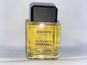 ほぼ満量　シャネル　ＣＨＡＮＥＬ　エゴイスト　オードトワレ　７５ｍｌ