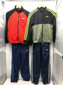 adidas NIKE キッズ 130 140 150 まとめ売り セット ジャージ ジャケット ブルゾン トレーニングパンツ 23120802