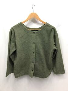 Samansa MOS2 Cardigan M Khaki Green 2way Samantha Samos 23121102