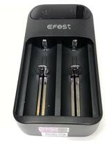 Efest LUSH Q2 Charger チャージャー 充電器 リチウムイオンバッテリー セット IMR 18650 3000mAh 20A 電子タバコ VAPE MOD 等に 23121401_画像4