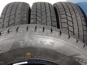 冬の最強 VRX3 ブリヂストン 日本製【~95％ 富山】165/70R13 ブリザック【点検OK】アトレー サンバー スターレット マーチ デミオ 中古4本