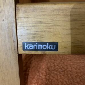 R112 カリモク karimoku スリッパラック木製 家具 折りたたみ式の画像6