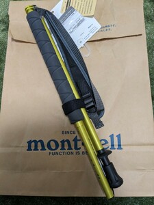 * unused * Mont Bell folding paul (pole) 113 U.L. folding paul (pole) trekking paul (pole) mont-bell