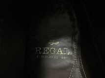 極美品 REGAL リーガル Q9G1791 JM24 25cm レザーシューズ ビジネスシューズ レザーブーツ モンクストラップ チャッカーブーツ メンズ 黒_画像8