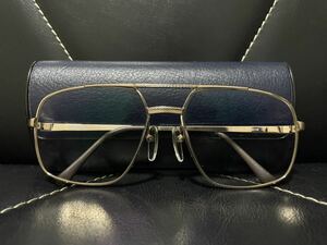 美品 dunhill ダンヒル 6068 40 58□16 135 アイウェア メガネ 眼鏡 老眼鏡 ゴールドフレーム 度入り 紳士