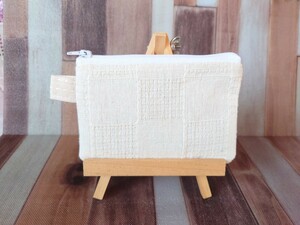  Mini pouch *9264* hand made cosme pouch small articles sanitary 