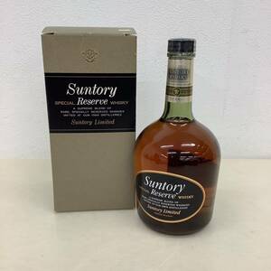 ＊【未開栓】SUNTORY サントリー Reserve リザーブ Limited リミテッド ウィスキー 特級 750ml 43% 箱付き 古酒 WHISKY ウイスキー 