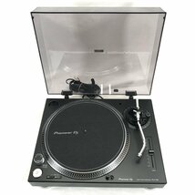 《ジャンク品》 pioneer パイオニア レコードプレーヤー PLX-500 2022_画像4