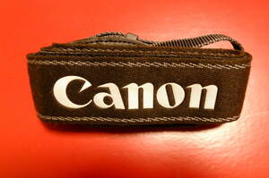新品未使用　格安　Canon キヤノン ジェントル カメラ ストラップ　camera strap 黒×銀色(シルバー) ショルダー ネック