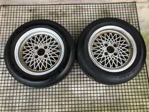 SSR TYPE B 205/60R15 6.5J+20 4穴 PCD114.3 15インチ タイヤホイール 2本セット 30