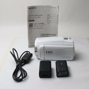 ビデオカメラ　SONY HDビデオカメラ Handycam HDR-CX670 ホワイト 光学30倍 HDR-CX670-W