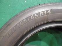 シマ★ 中古 夏 タイヤ 1本 165/65R14 79S ブリヂストン ネクストリー 2022年製造 約9分山_画像3