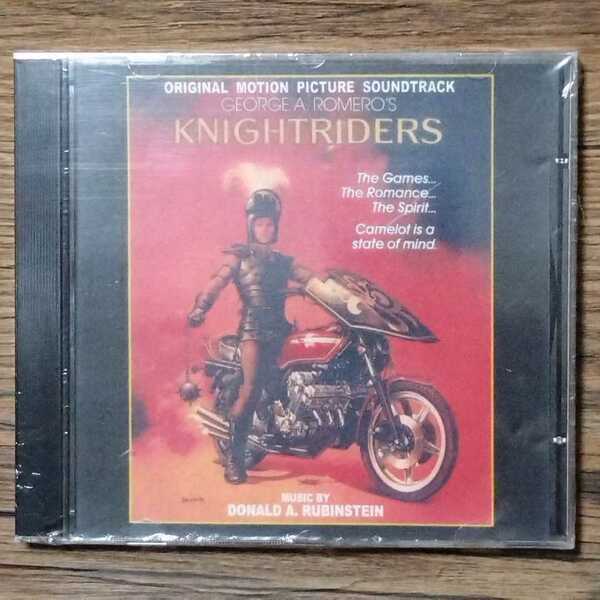 新品未開封　ナイトライダーズ　サントラCD　プロモ限定盤　ドナルド・ルビンスタイン　ジョージ・A・ロメロ　Knightriders　ost　送料無料