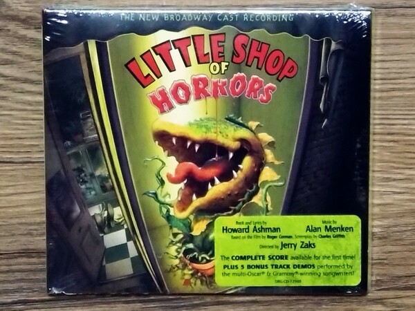 新品未開封　紙ジャケ・デジパック限定盤　リトル・ショップ・オブ・ホラーズ　サントラCD　LITTLE SHOP OF HORRORS　Soundtrack　送料無料