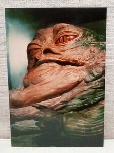 送料無料　ジャバ様　ポストカード　ジャバ・ザ・ハット　Jabba the Hutt　スターウォーズ　STAR WARS　米国製　ヴィンテージ　新品未使用