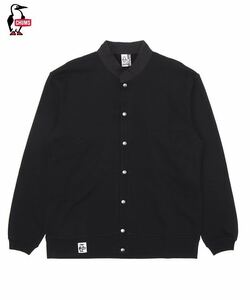 CHUMS Full Snap Hurricane Top LP Black チャムス フル スナップ ハリケーン トップ ループパイル ブラック／黒 CH00-1442／XXL／2XL