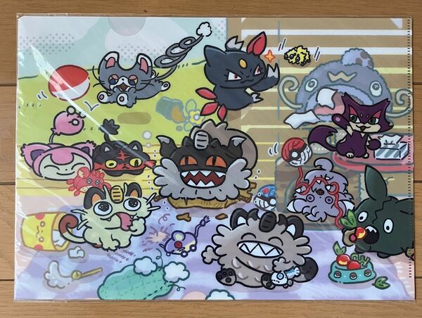 新品　ポケモン　がらるにゃーすのひ　A4クリアファイル　高橋きの　コラボ