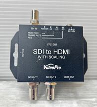 ビデオプロ/VideoPro SDI to HDMIコンバーター (VPC-SH2) 本体のみ ジャンク品_画像1