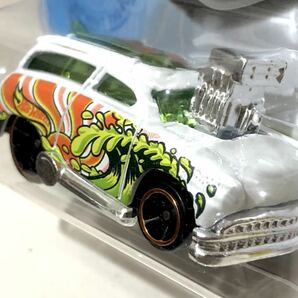 ラスト Surf N Turf Custom Mercury Eight Wagon Tooned サーフ ン ターフ マーキュリー エイト ワゴン Larry Wood ラリーウッド ホワイトの画像3