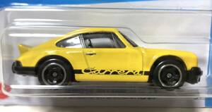 ラスト USカード Porsche 911 Carrera RS 2.7 ポルシェ カレラ M471 FIA Group 4 ホモロゲ ナナサンカレラ 2024 1st Yellow イエロー 絶版