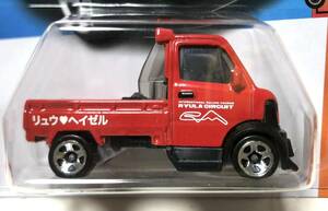 人気 ラスト Mighty K マイティ ケー 軽トラ Ryu Asada リュウ アサダ Suzuki Carry Daihatsu Hijet 2023 HW Hot Trucks Series レッド