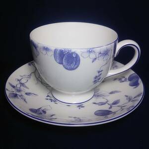 ウェッジウッド ブループラム カップ＆ソーサー WEDGWOOD BLUE PLUM