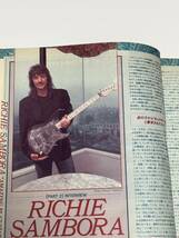 【昔のヤングギター】1995年7月号　表紙　リッチーサンボラ　YOUNG GUITAR イングヴェイマルムスティーン　フェアウォーニング　ガンマレイ_画像10