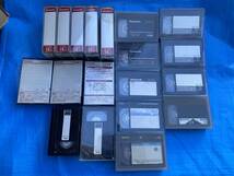 VHS-C カセットテープ　Panasonic　Victorなど　まとめ大量セット　約85本　中古現状_画像5