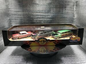 未開封Mattelビンテージレア絶版現状品1/64 100%Hot Wheels100%ホットウィールレジェンドハードロックカフェ1セットHARD ROCK CAFE 1CARSET