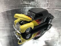 20年前Mattel 1/64傷1箇所ルースレア絶版100%HotWheels ホットウィールROCK’N’ROAD4台セット内ルース'40フォードフレイムスDeluxe'40Ford_画像1