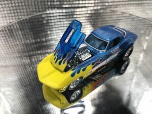 20年前2001Mattelビンテージ美品ルースレア絶版100%HotWheels1/64ホットウィールCOOL CUSTOMⅢ 2CarSetルース‘67プロストリートコルベット