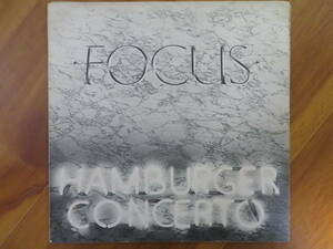 FOCUS/Hamburger Concerto (UK：Polydor 2442 124）'74