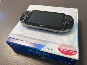 【送料無料】 PlayStation Vita 3G/Wi-Fiモデル (PCH-1100 AB01)