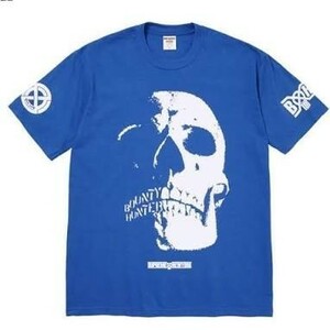 Supreme Bounty Hunter Skulls Tee Royal シュプリーム バウンティハンター スカル Tシャツ　 L　サイズ　未使用　青　ブルー　即完売　