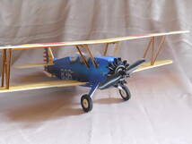 MinimumRC PT-17 Stearman (360mm) F-SHSS 完成中古・委託品_画像1