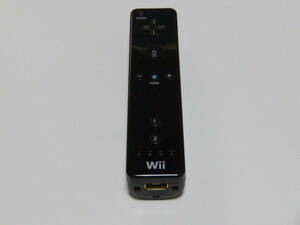 R093【送料無料 即日発送 動作確認済】Wii リモコン 任天堂 純正 RVL-003 クロ　黒　ブラック　 コントローラー