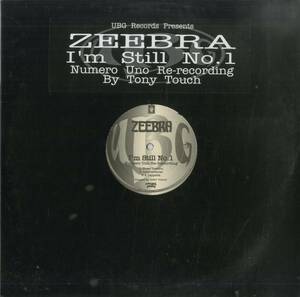 A00507353/12インチ/ZEEBRA(ジブラ)「Im Still No.1 (1998年・UBG-1004・ヒップホップ・HIPHOP)」