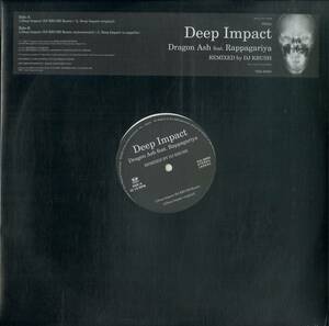 A00515888/12インチ/ドラゴン・アッシュ feat.ラッパ我リヤ「Deep Impact Remixed by DJ Krush(2000年・VIJL-60055・ヒップホップ・HIPHO