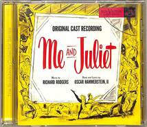 D00147380/CD/Richard Rodgers Oscar Hammerstein「Me And Juliet (Original Cast Recording)」_画像1